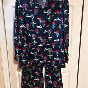 Wondershop Men's 2XL Pajama Set Hot Air Balloon Print Multicolor